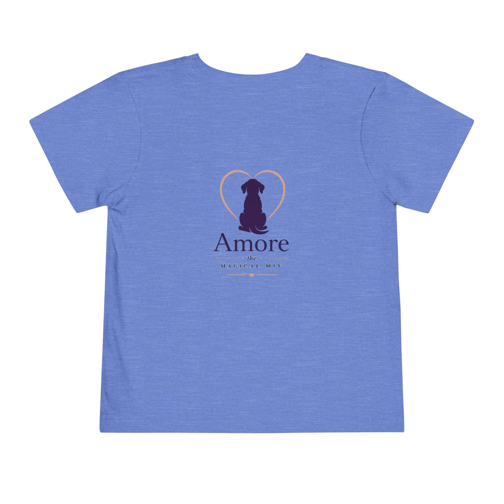 Toddler Amore the Magical Mix Silhouette Pup Tee