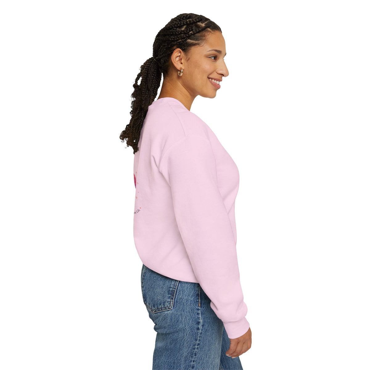 Women's Amore Magical Mix Crewneck Sweatshirt Heart Dreamer Design