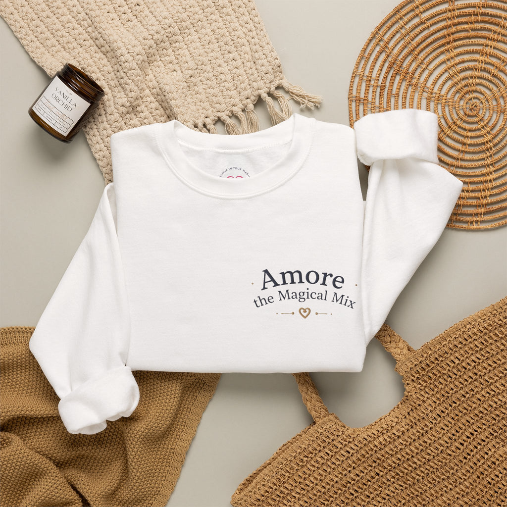Women's Amore Magical Mix Crewneck Sweatshirt Heart Dreamer Design