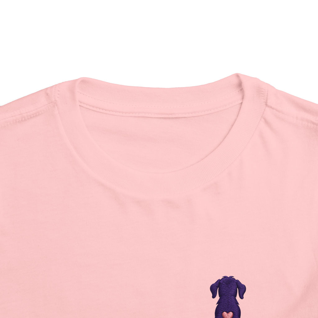 Toddler Amore the Magical Mix Silhouette Pup Tee