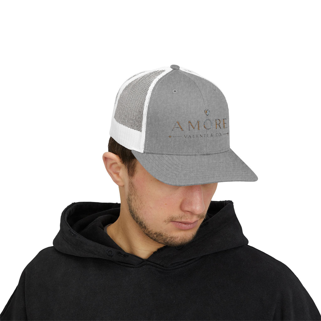 Amore Valenti & Co. Stylish Trucker Cap - Unisex