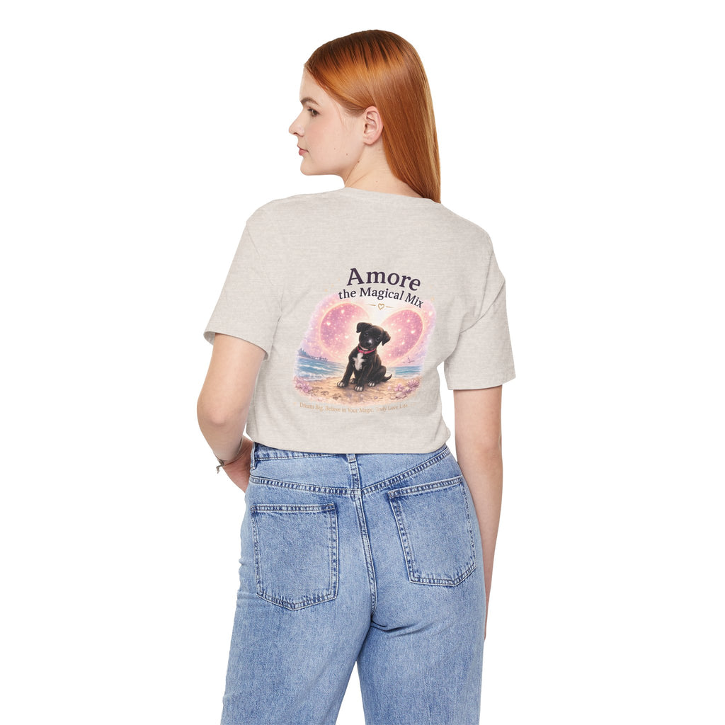 Adult T-Shirt Amore the Magical Mix Signature & Character Logos
