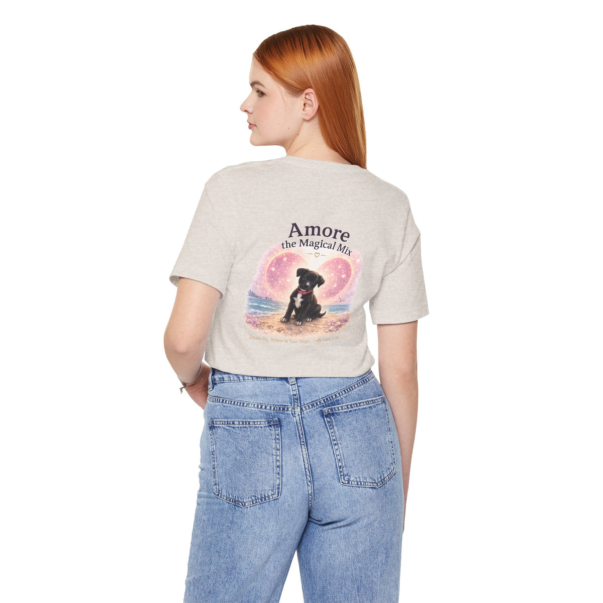 Adult T-Shirt Amore the Magical Mix Signature & Character Logos