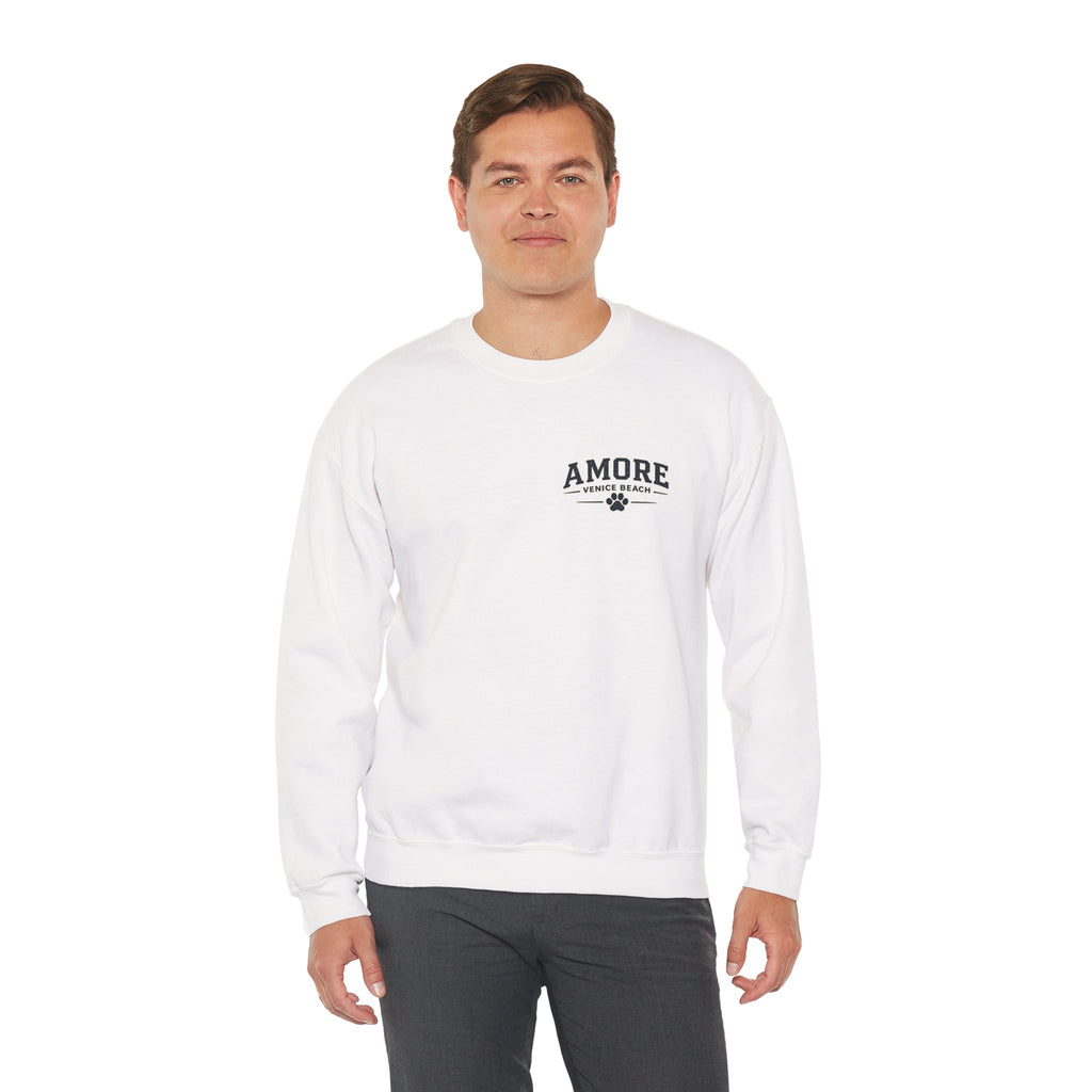 Unisex Adult Amore Venice Beach Sweatshirt |Streetwear Graphic
