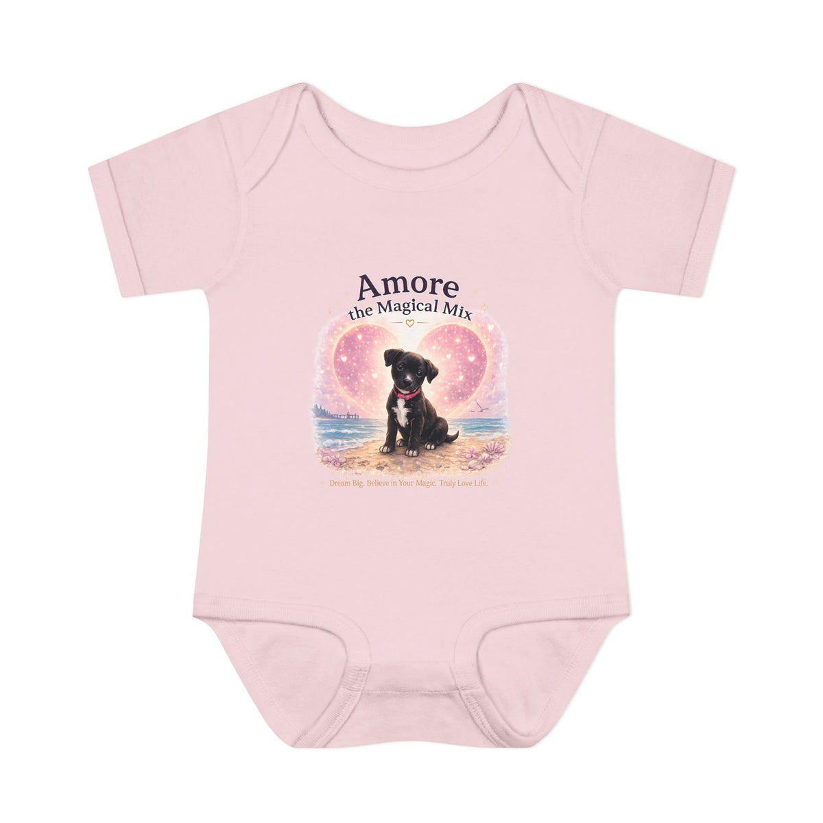 Infant Bodysuit Amore the Magical Mix Character Sunset