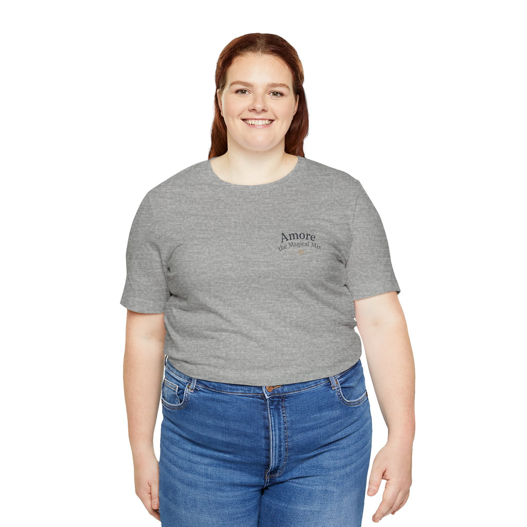 Adult T-Shirt Amore the Magical Mix Signature & Character Logos