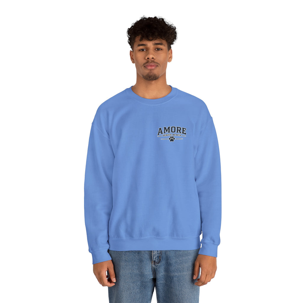 Unisex Adult Amore Venice Beach Sweatshirt |Streetwear Graphic