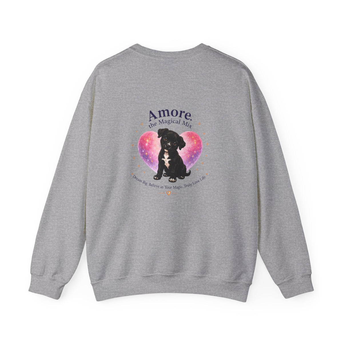 Women's Amore Magical Mix Crewneck Sweatshirt Heart Dreamer Design