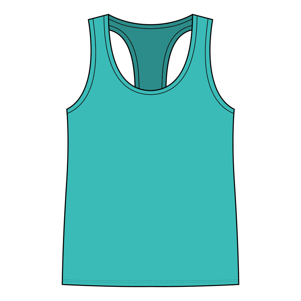 Women's 'Amore' Heart Graphic Racerback Tank Top