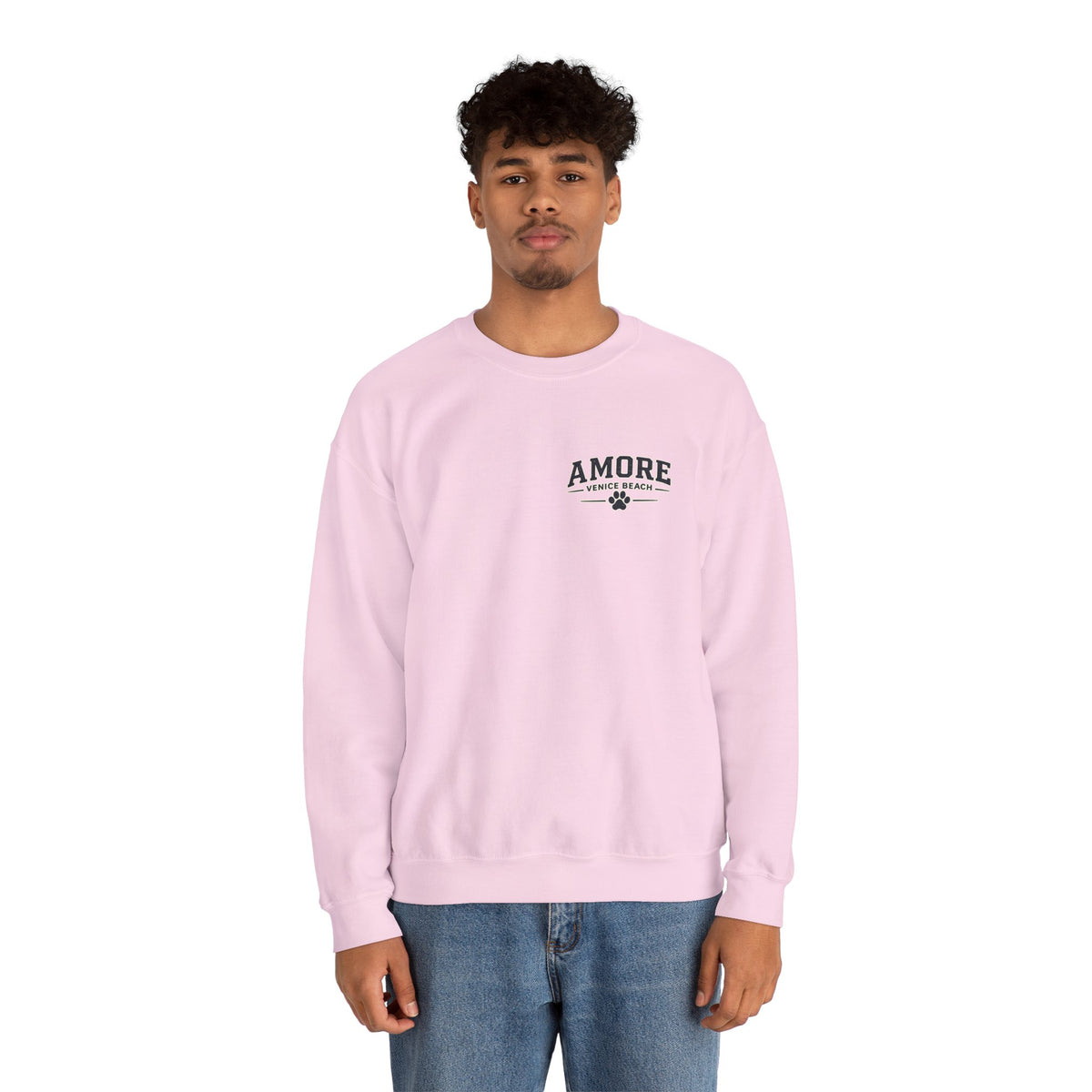 Unisex Adult Amore Venice Beach Sweatshirt |Streetwear Graphic