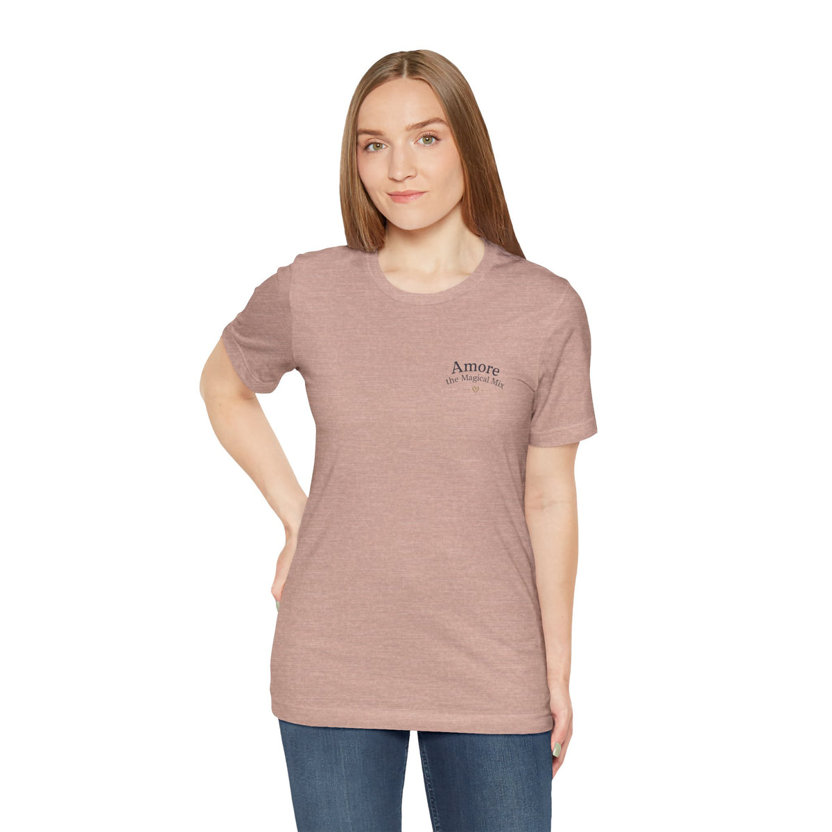 Adult T-Shirt Amore the Magical Mix Signature & Character Logos