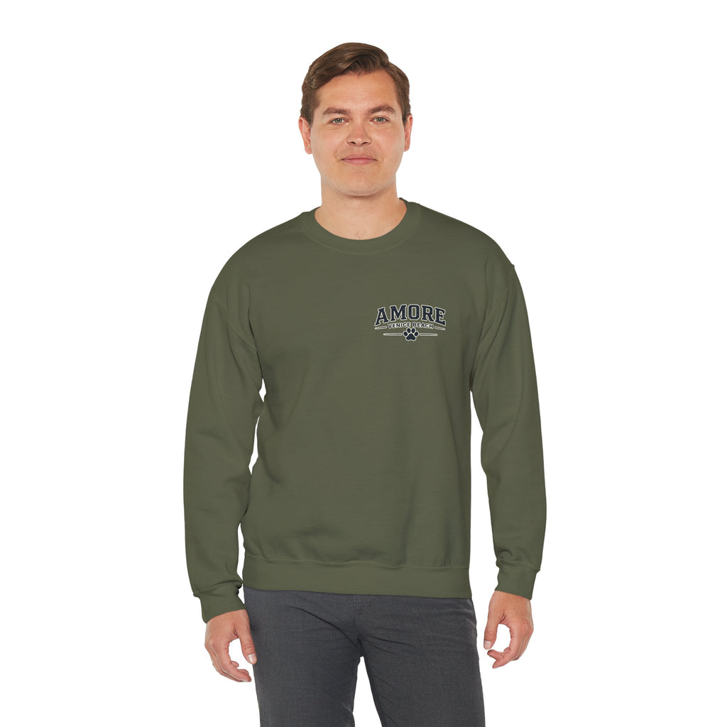Unisex Adult Amore Venice Beach Sweatshirt |Streetwear Graphic