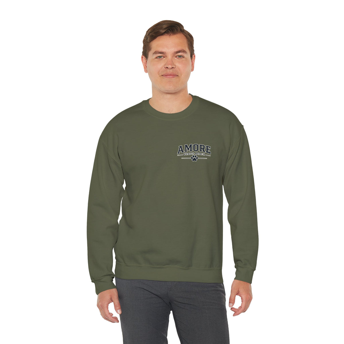 Unisex Adult Amore Venice Beach Sweatshirt |Streetwear Graphic