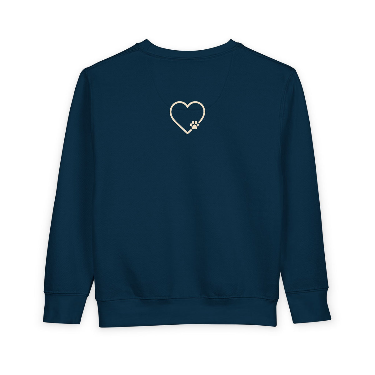 Toddler Amore Sweatshirt Heart Paw Graphic