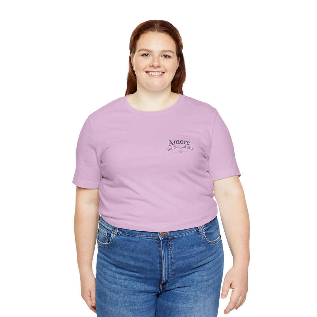 Adult T-Shirt Amore the Magical Mix Signature & Character Logos