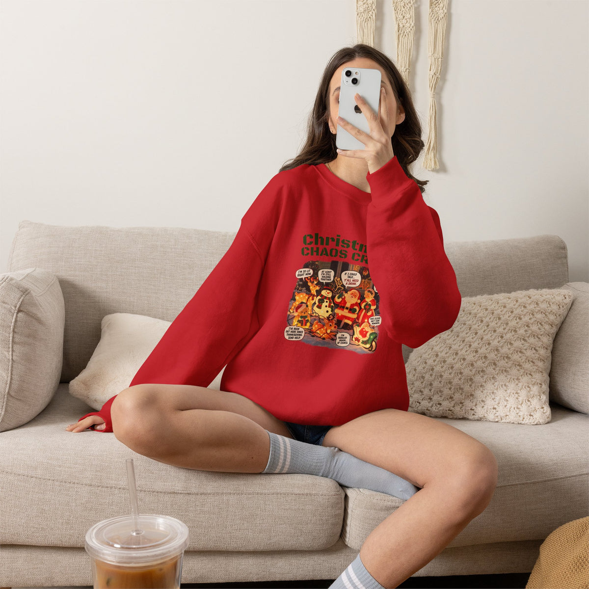 Christmas Chaos Crew Sweatshirt