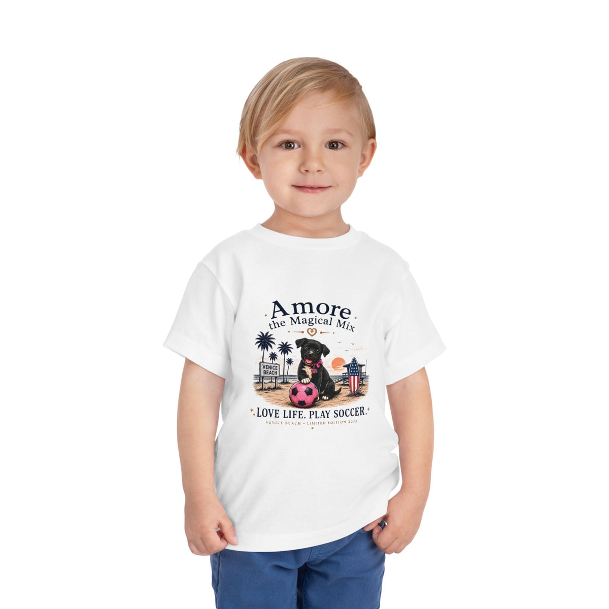 Toddler Soccer Cup 2026 Venice Beach "Amore the Magical Mix" Tee