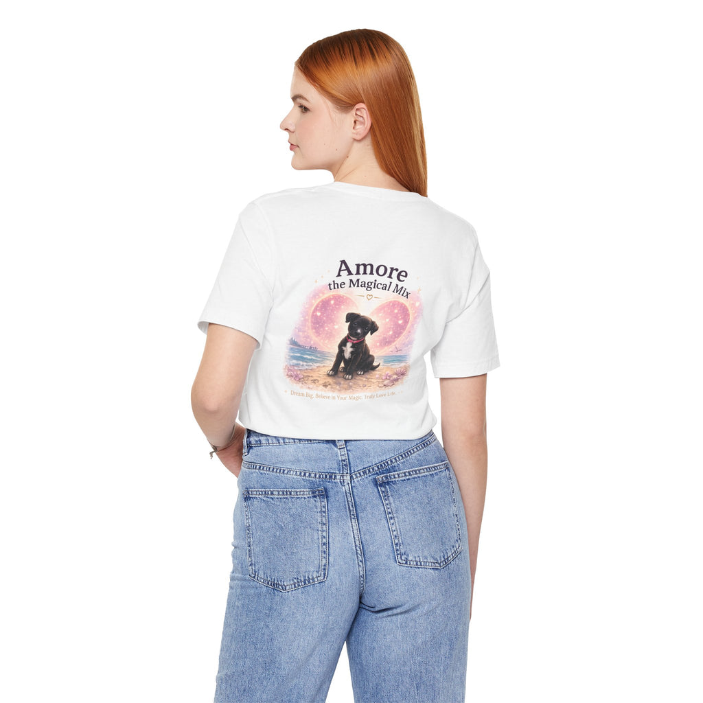 Adult T-Shirt Amore the Magical Mix Signature & Character Logos