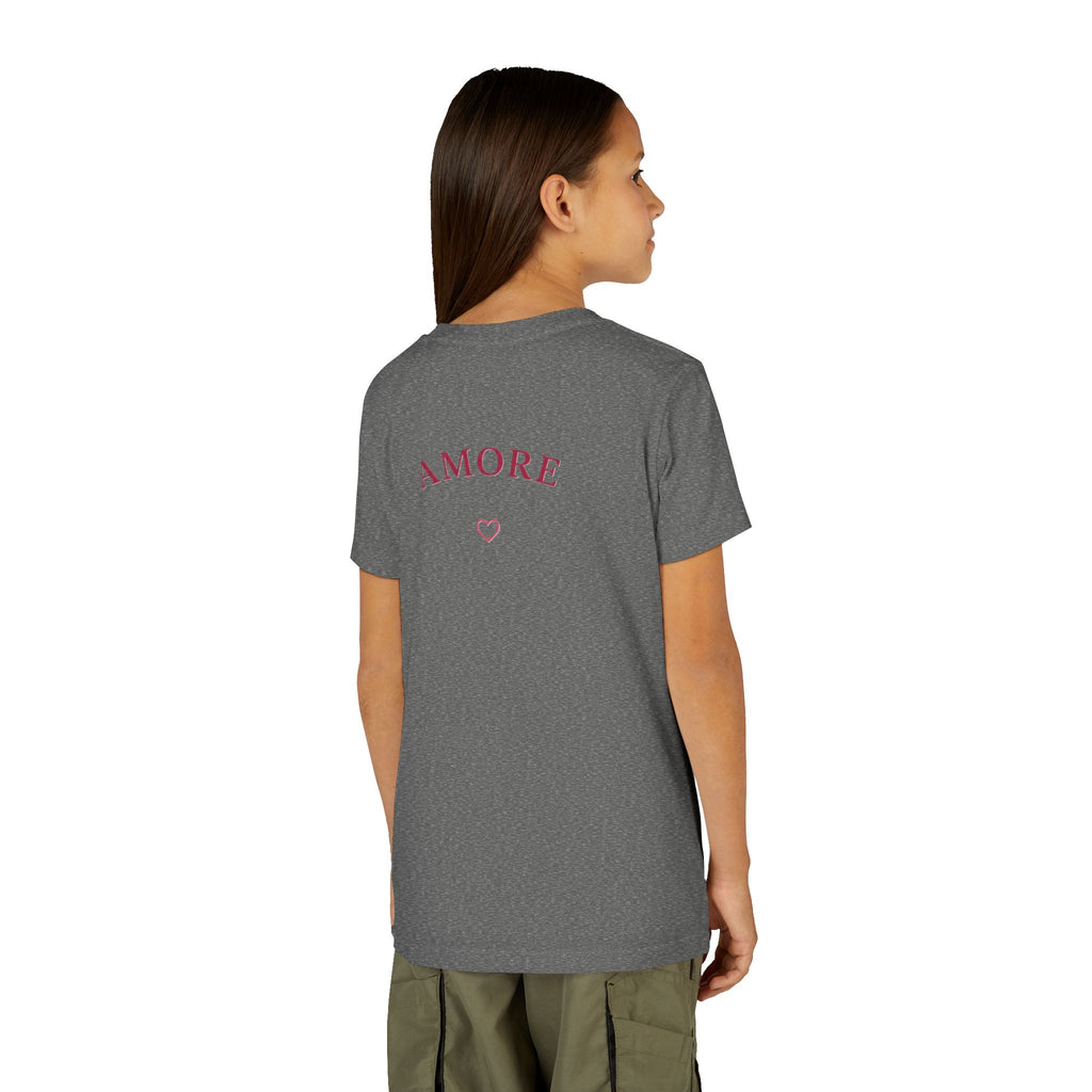 Amore Heart Graphic Youth T-Shirt