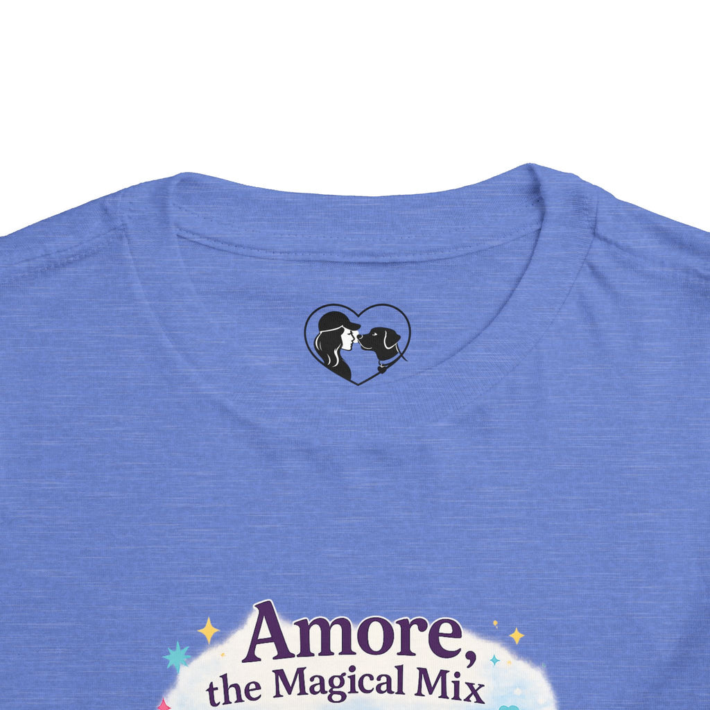 Toddler Tee "Amore the Magical Mix" Puppy Love Beach Shirt