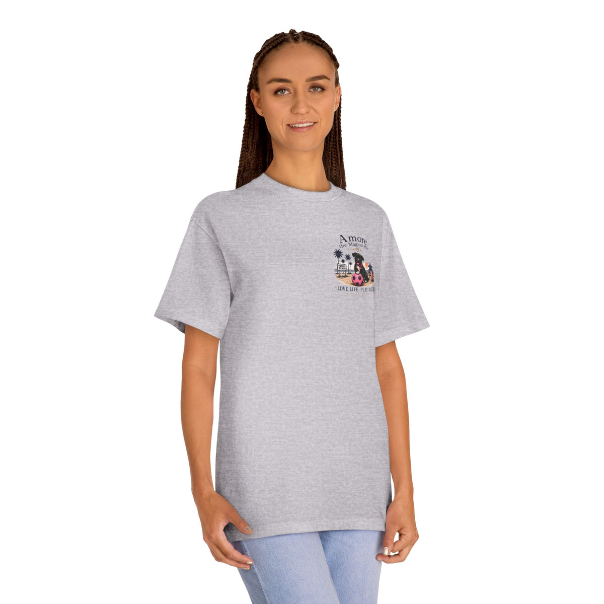 Soccer Dog Tee — "I Came for Soccer, I Left with Magic" Venice Beach T‑Shirt