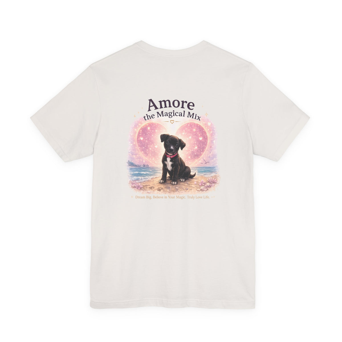 Adult T-Shirt Amore the Magical Mix Signature & Character Logos