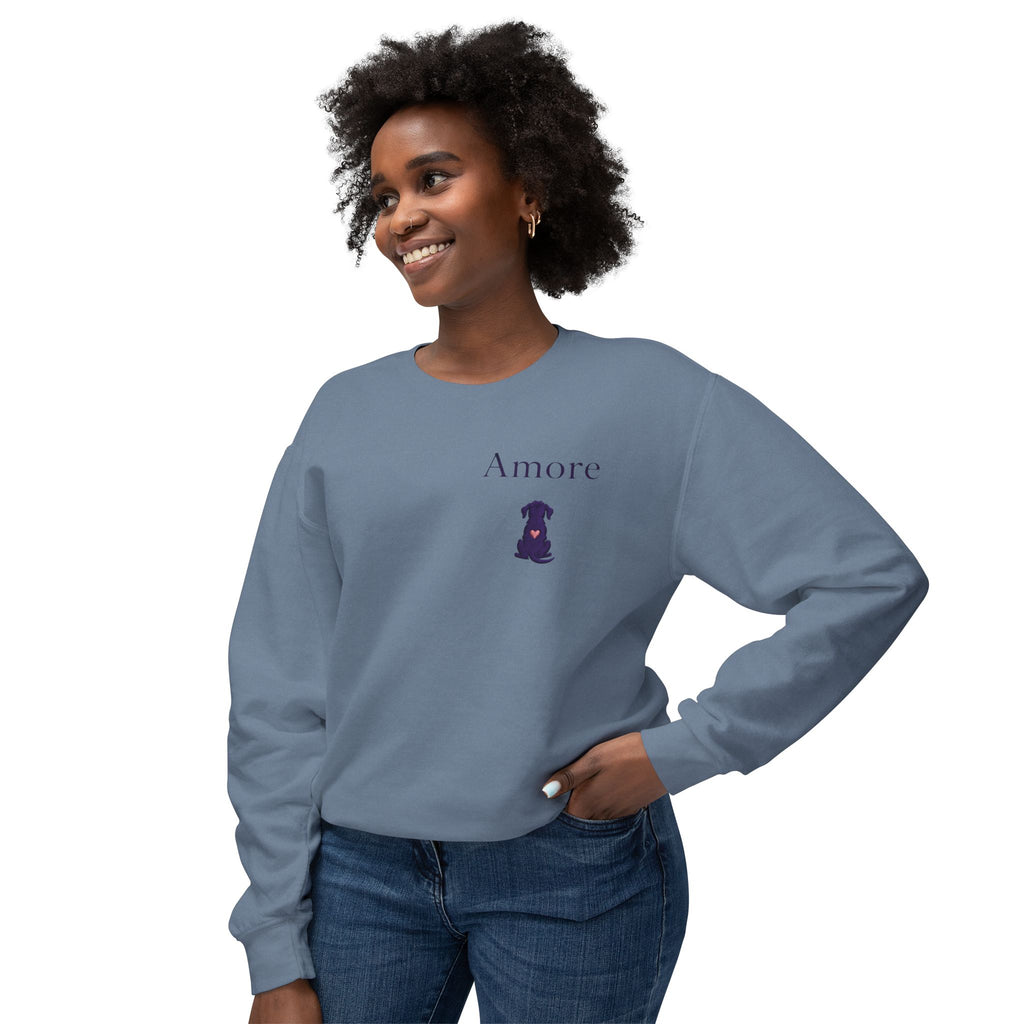 Adult Chase Sunsets Crewneck Sweatshirt Amore Silhouette Graphic