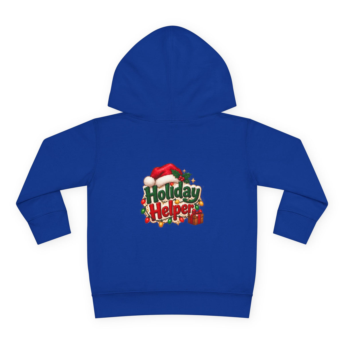 Toddler Hoodie – Holiday Helper Santa Christmas Pullover