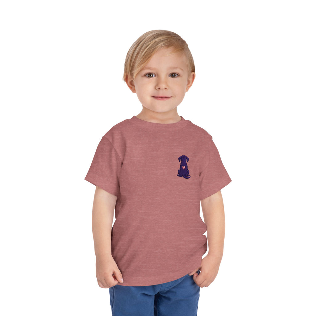 Toddler Amore the Magical Mix Silhouette Pup Tee