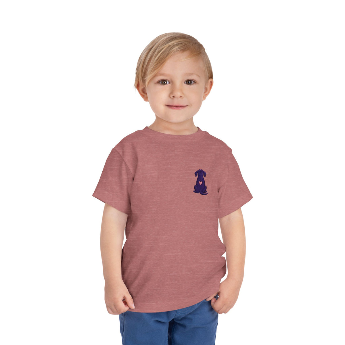 Toddler Amore the Magical Mix Silhouette Pup Tee