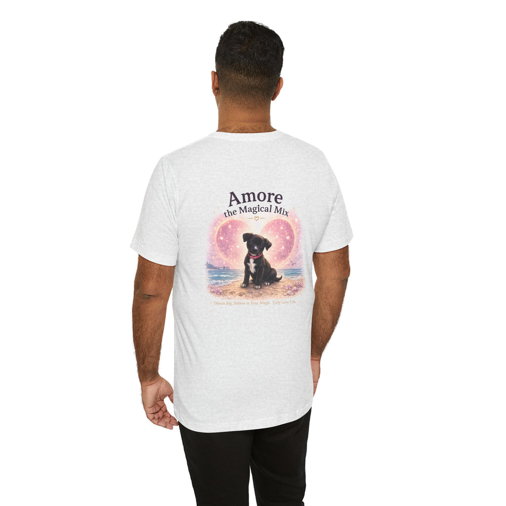 Adult T-Shirt Amore the Magical Mix Signature & Character Logos