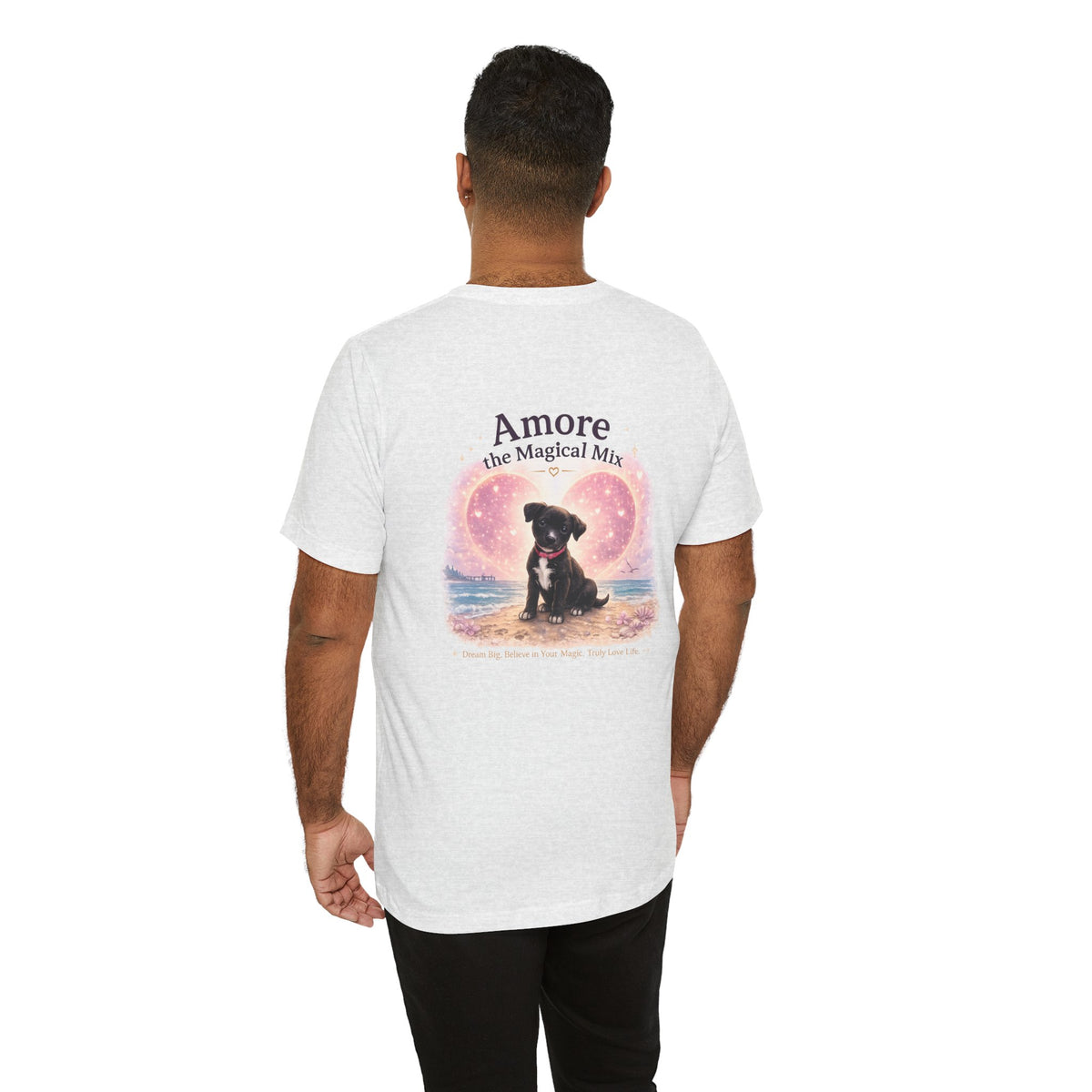 Adult T-Shirt Amore the Magical Mix Signature & Character Logos