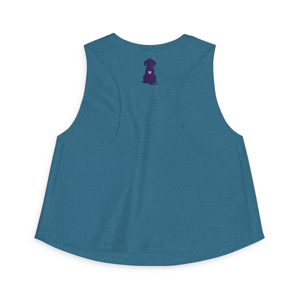 Women's Crop Top Amore Silhouette Relaxed Cropped
