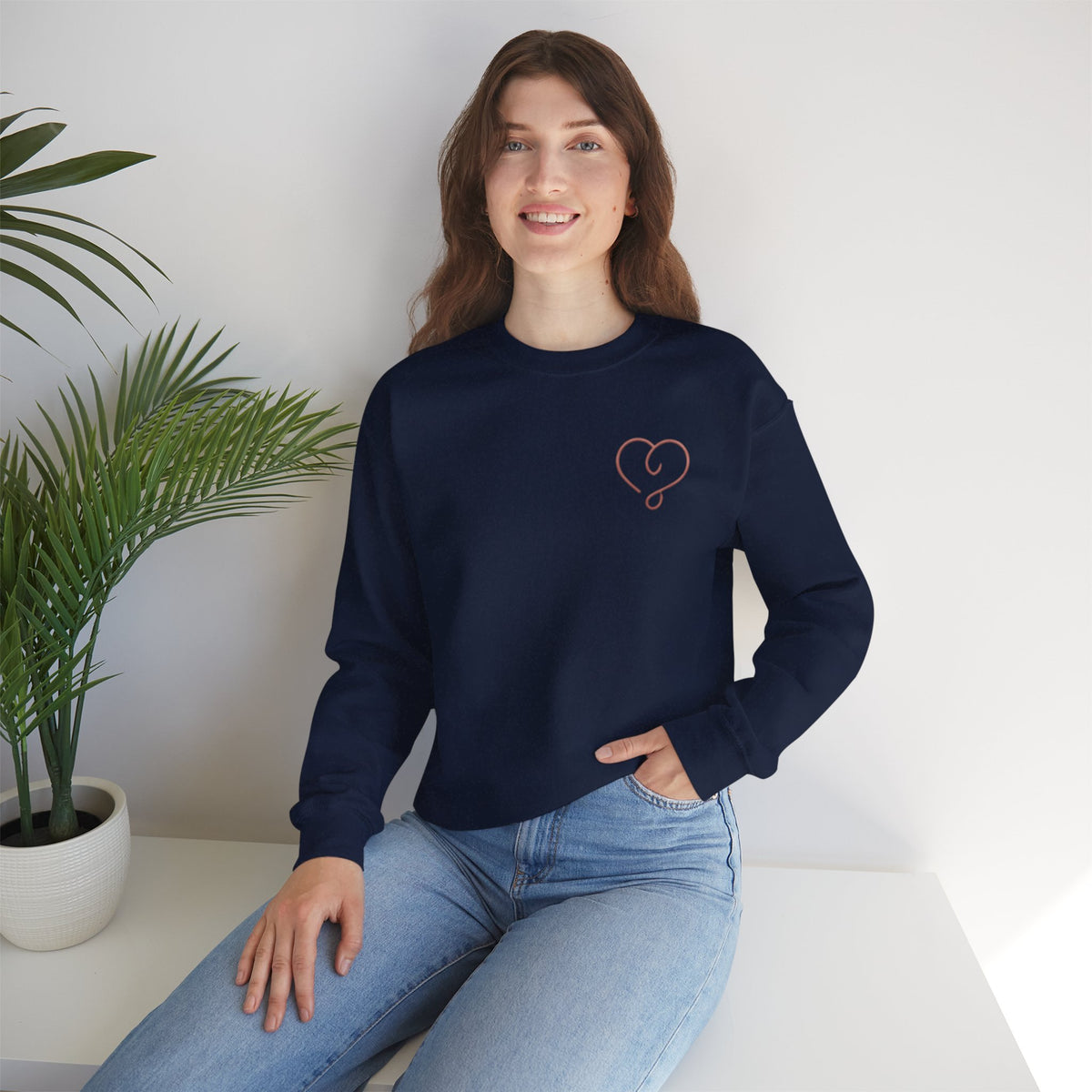 Women's Heart & Amore Valenti & Co. Crewneck Sweatshirt
