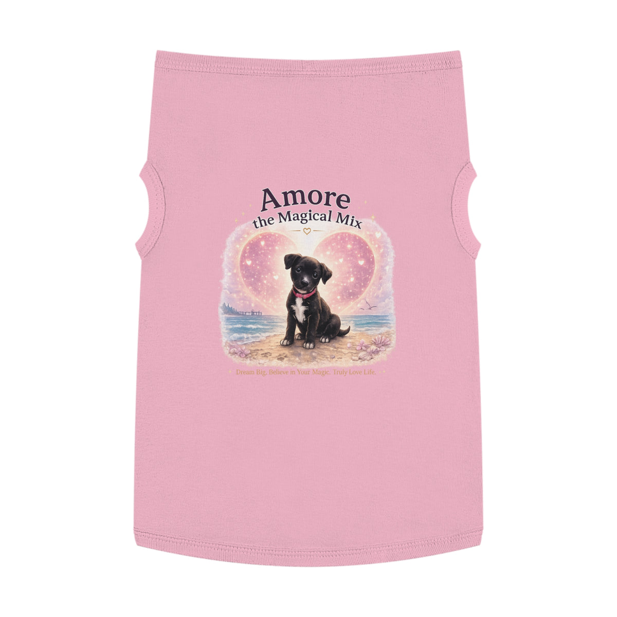 Dog Tank Amore the Magical Mix Character Logo