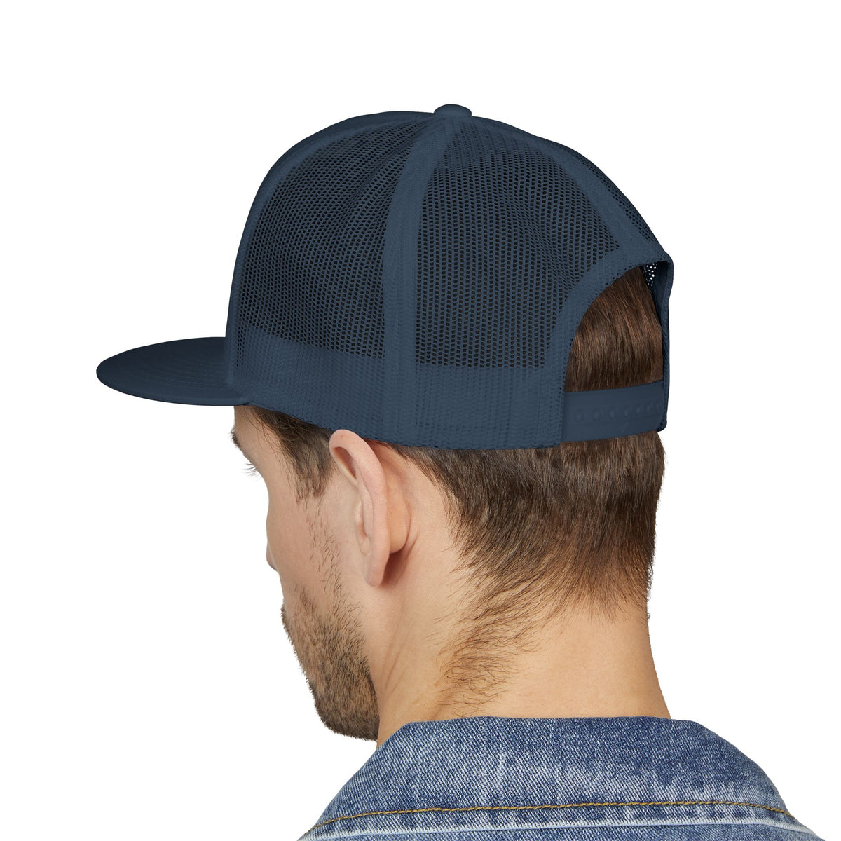 Amore Heart Trucker Hat – Vintage Script Snapback Cap