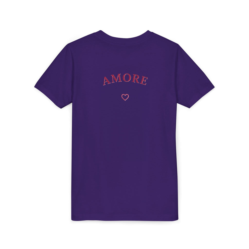 Amore Heart Graphic Youth T-Shirt
