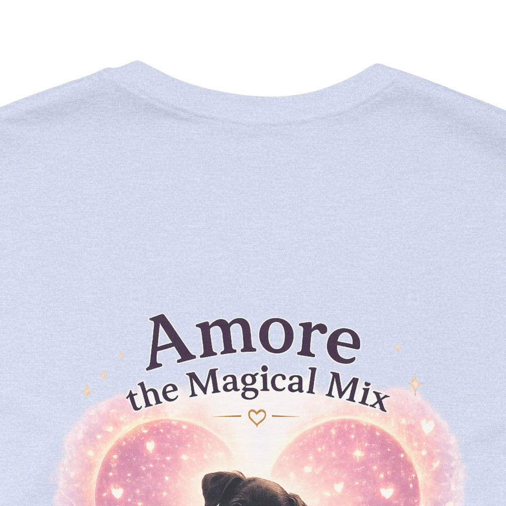 Adult T-Shirt Amore the Magical Mix Signature & Character Logos