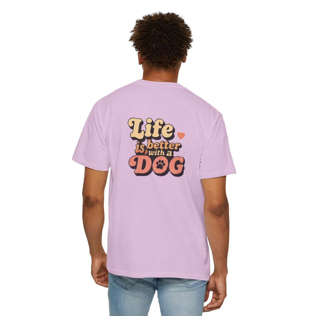 Unisex T-Shirt "Life Is Better With a Dog" T-Shirt