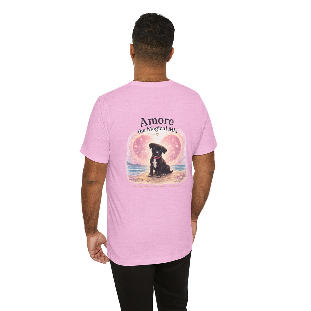 Adult T-Shirt Amore the Magical Mix Signature & Character Logos