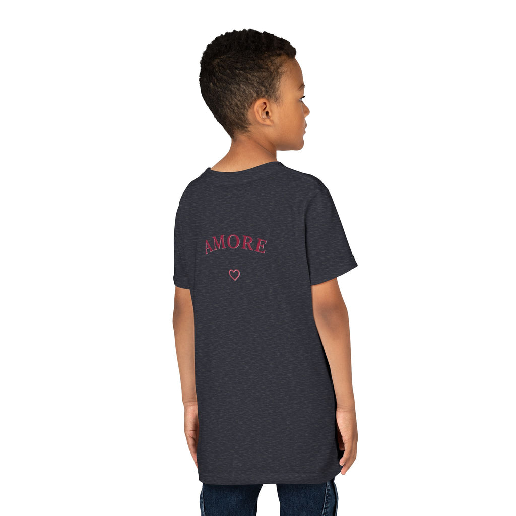 Amore Heart Graphic Youth T-Shirt