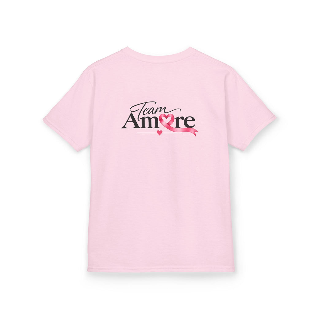 Kids Team Amore Heart Logo (Support Breast Cancer Awareness)