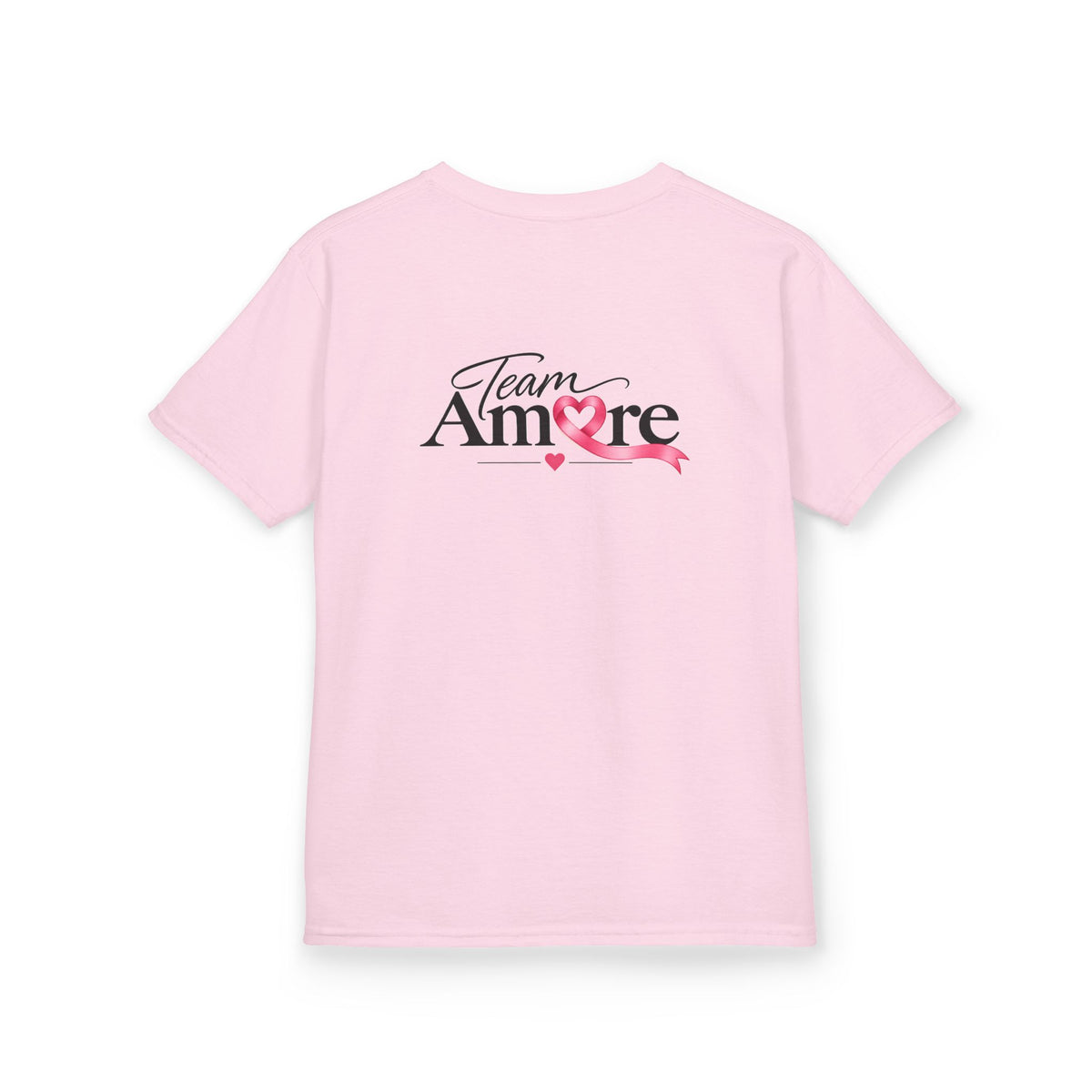 Kids Team Amore Heart Logo (Support Breast Cancer Awareness)