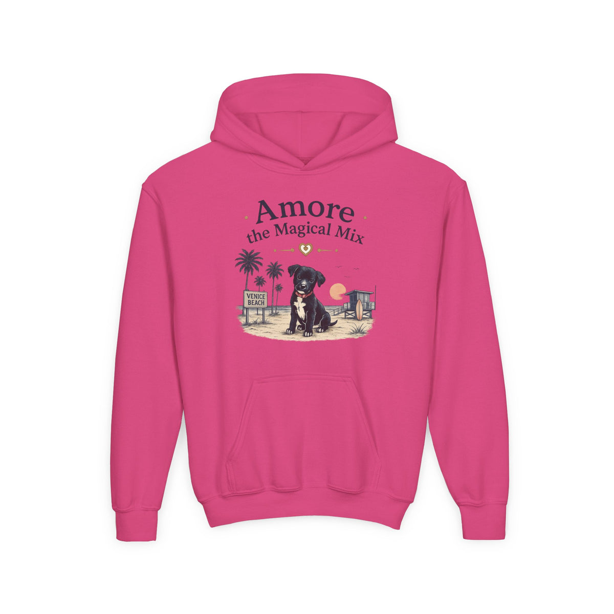 Youth Hoodie Amore the Magical Mix Venice Beach Edition