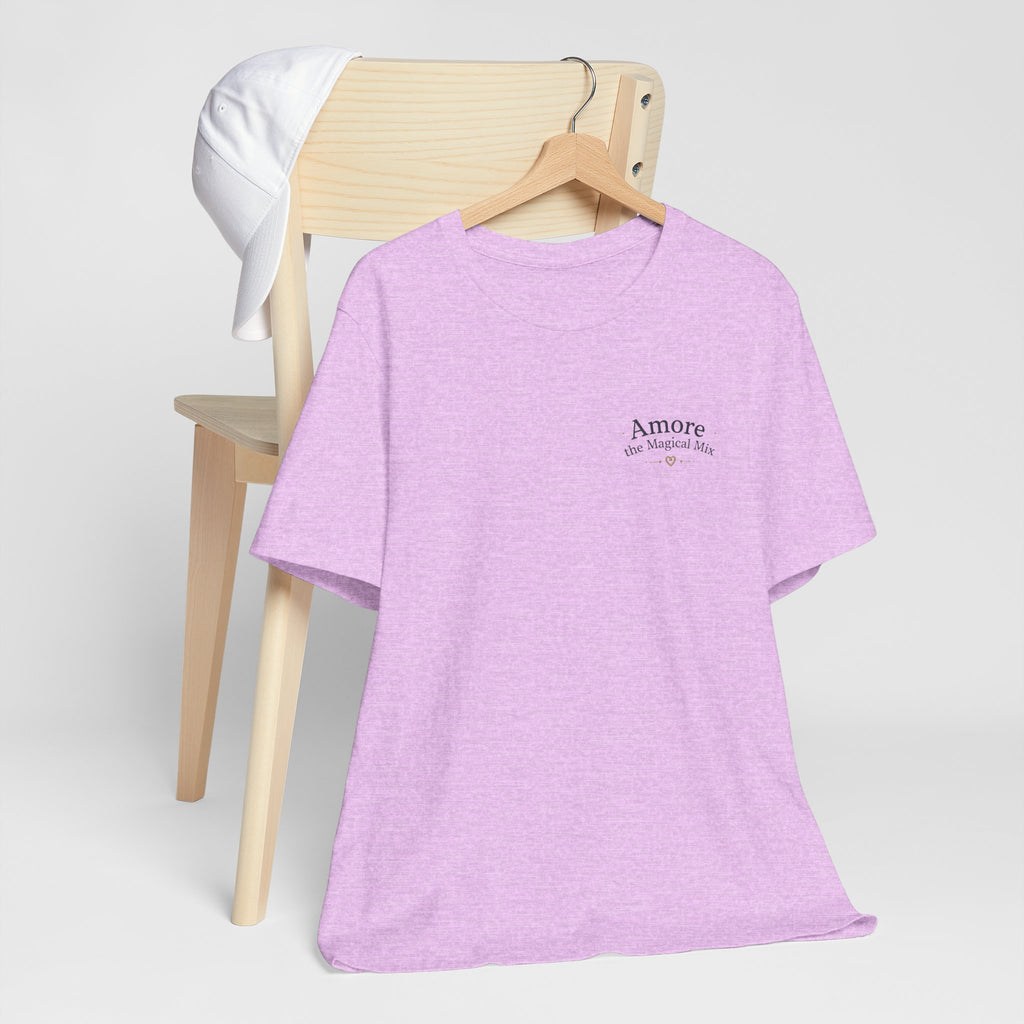 Adult T-Shirt Amore the Magical Mix Signature & Character Logos