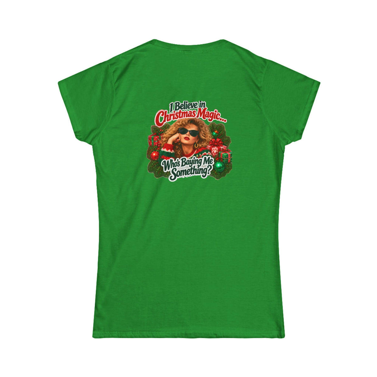 Women's Tee — "Making Christmas Magical-ish" 90s Nostalgia Back-Print