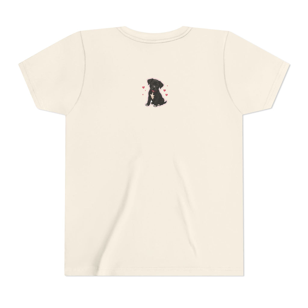 Youth Girls Smart and Sassy Pink & Purple Amore Graphic T-Shirt