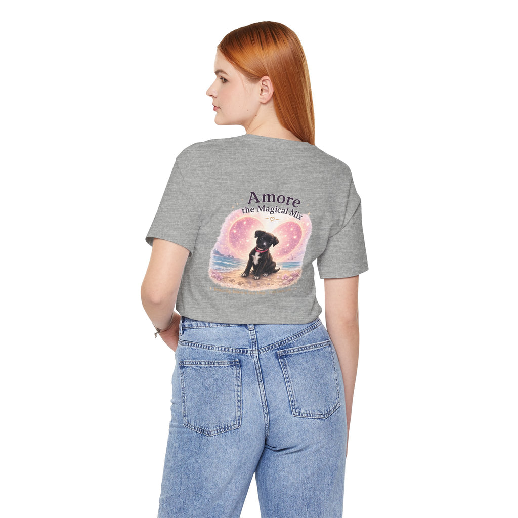 Adult T-Shirt Amore the Magical Mix Signature & Character Logos