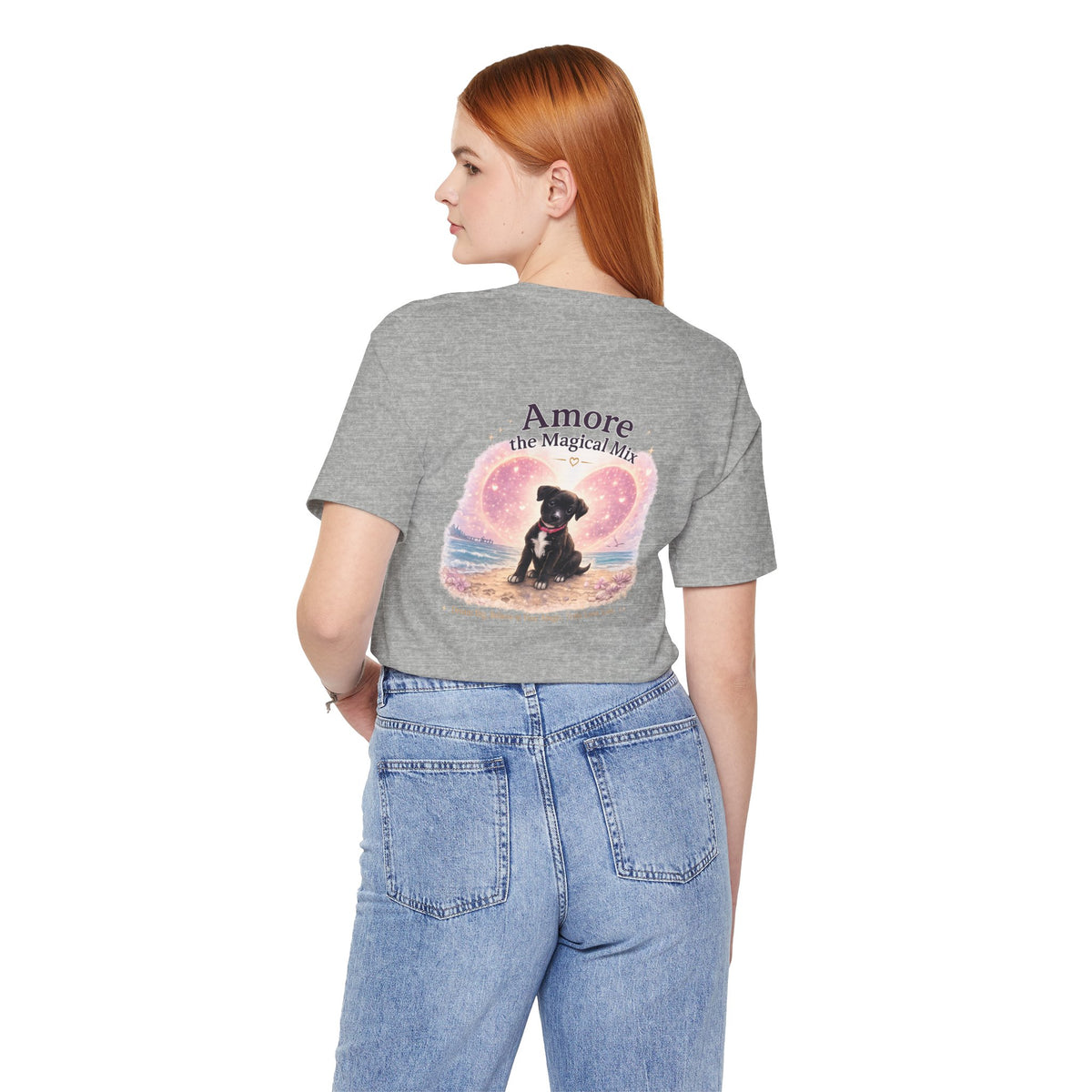 Adult T-Shirt Amore the Magical Mix Signature & Character Logos