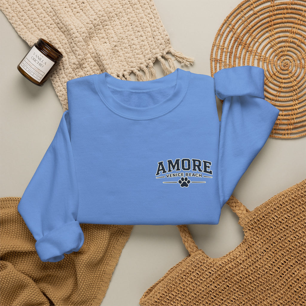 Unisex Adult Amore Venice Beach Sweatshirt |Streetwear Graphic